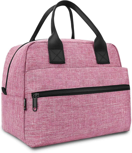Eazybag Custom 12L Polyester Melange Cooler Bag with Thermal Insulation Eco-Friendly Zipper Closure for Lunch Picnics in Park