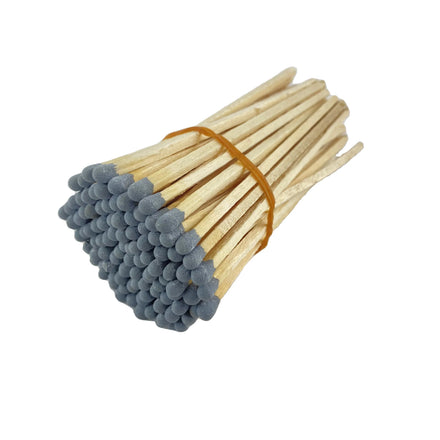 Gray Color Wooden Stick 4 Inch Safety Matches Custom for Candle Box Stick for Hotel Colorful in Bulk Luxury Matches