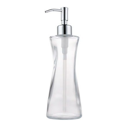 Factory Custom Glass Shampoo Conditioner Plastic Pump Soap Glass Dispenser Bottle With Pump Dispenser Supplier in China