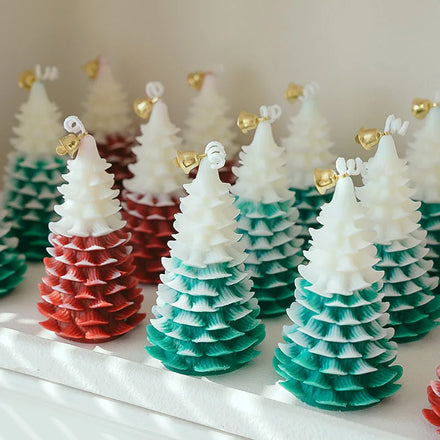 AIKUN Luxury Private Label Christmas Tree Scented Festival Aromatherapy Soy Wax Candles