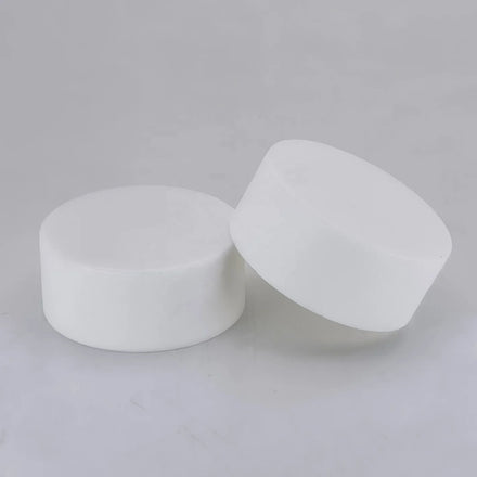 38mm White Plastic Screw Lid 38-410 Matte Surface pp Plastic Custom Bottle Screw Cap