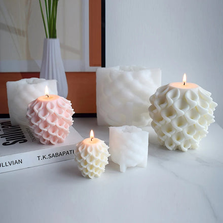 Morning Glory Candle Molds Wax Candle Molds for Candle Making