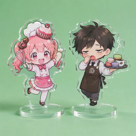 Custom Yuanshen Bracket Acrylic Cartoon Anime Characters Acrylic Bracket Asian Desktop Display Stand Decoration Collection