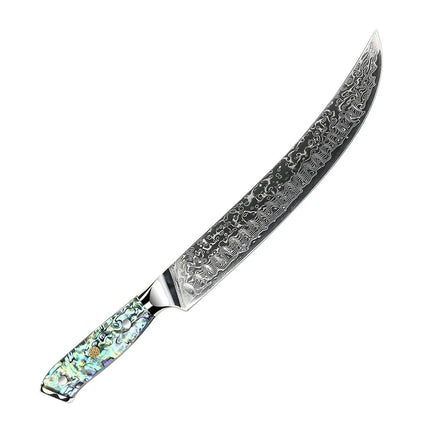 12inch Long Nikuya Butcher Knife Fillet Skinning Knives Slaughter Knives Damascus Slicing Knife
