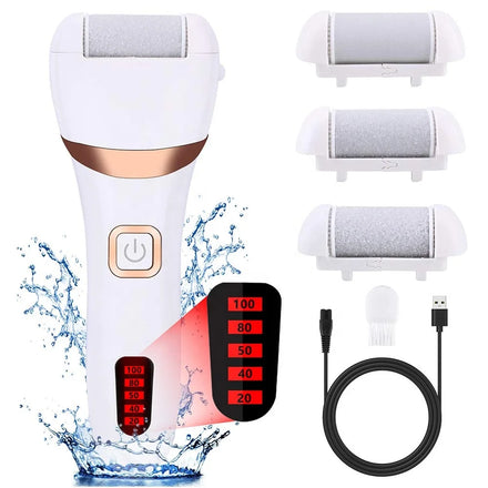Electric Feet File Hard Skin Callus Remover Scrubber Home Pedicure Exfoliation Removal Heel Callus Tools