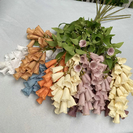 SPR Wholesale Artificial Bouquet Silk Flowers Wisteria Hydrangea Blush Rose Peony Wedding Decoration Silk Flower