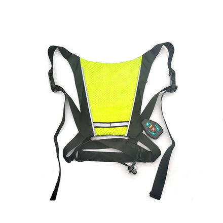 Remote Control Safety Vest LED Wireless Cycling Vest for Electric Scooter Ebike Bicycle Accessories Safety Gear