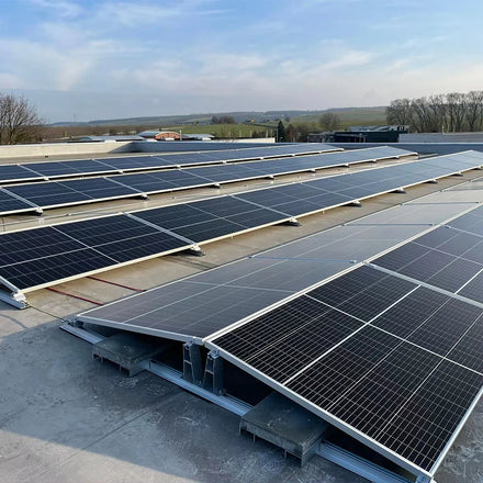 Sola Rmounting Ballast East-west Mounting Systems for Flat Roofs