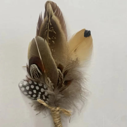 Natural Cowboy Hat Feather for DIY Craft Millinery Xmas Party Hat Costume Dream Catcher Decor Ornament Fedora Hat Accessory