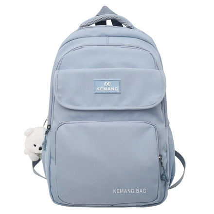 6113 Backpack Simple All-Match Travel Backpack Large Capacity Casual Student School Bag