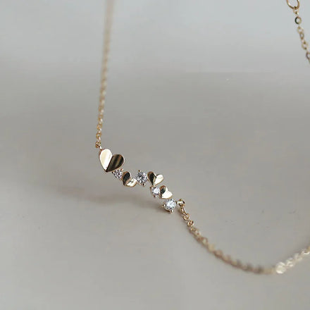 Hot Sale INS Fashion Pure 925 Sterling Silver Clavicle Chain Zircon Butterfly Shaped Pendant Necklace for Women Jewelry