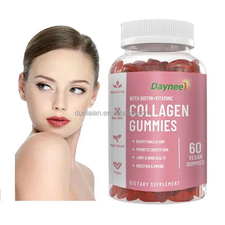 Collagen Gummy Candy Adult Private Label Biotin Fish Dietary Supplements Skin Whitening Herbal Supplements