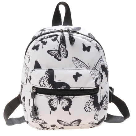 Japanese Soft Girl Cute Funny Cow Spot Backpack Soft Cute Sweet Girl College Style Student Hand Schoolbag