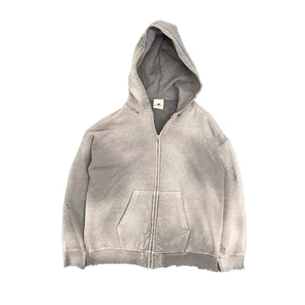 Washed Hoodie Tie Dye 3d Print Acid Wash Hoodie Heavyweight Cotton French Terry Oversized Men's Hoodies