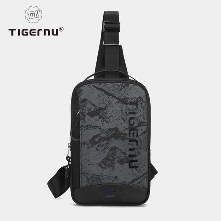 Tigernu Wholesale Factory High Quality Large Capacity Waterproof for Men Single Shoulder Chest Bag
