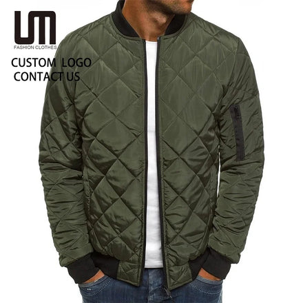 Liu Ming Fashion Winter Mens Casual New Outwear Warm Coat Cotton Padded Jackets