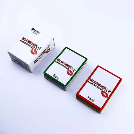 Custom Printed Relationship Card Games Couples Paper Tarot Deck Entertaining Question Conversation Personalized Playing Cards