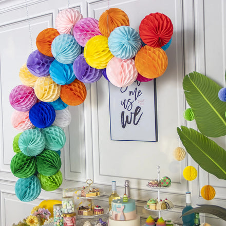 Paper Honeycomb Balls Decoration Party Decoration Paper Flower Ball Wedding Birthday Party Decoration