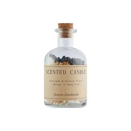 Bottle Wooden Cheap Factory Safe in Glass Jar With logo Custom for Candle Box Stick for Hotel Colorful in Bulk Luxury Matches