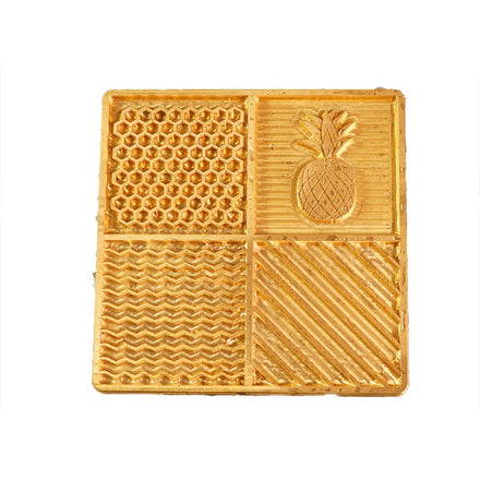 Stamp Logo Brass Hot Heat Foil Letters Branding Iron Golf Ball Leather Presscustom Cubes Custom Ice Stamp