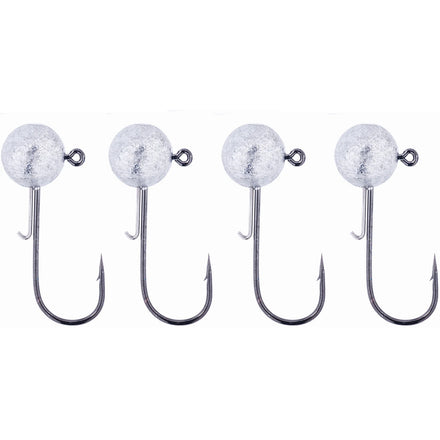 HENGJIA Round Jig Head Hook Lure Fishing Jig Hooks Fishing Accessories Ball Head Jig Lead Fishing for Soft Bait Group Hook