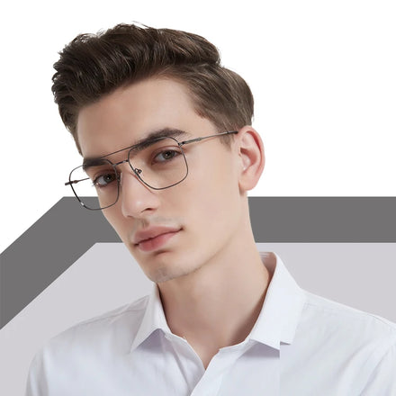 YC-12033 Asia Simple Metal Optical Frame Hot Sale Eyeglasses Customize Eyewear