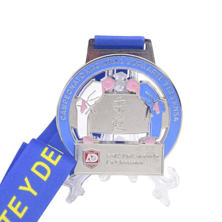 La Chontera XXIV Year National Art and Defense Championship Commemorative Medal JUDO Martial Arts Medal