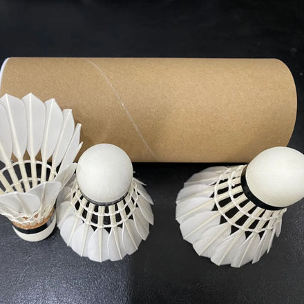 Lingmei Brand 80 Goose Feather Badminton Shuttlecock for International Tournament