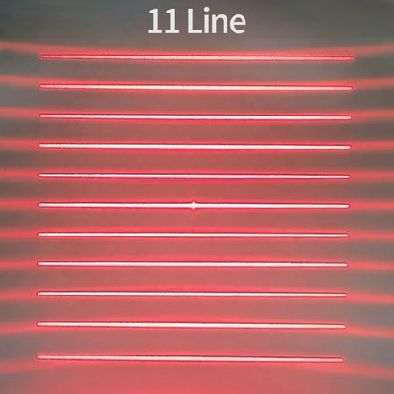 DOE 11 Lines Waterproof D20X90mm Focusable 635nm 5V DC Red Line 50mW 100mW 150mW 200mW Laser Module for Cutting Positioning
