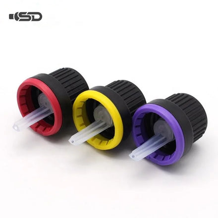 Manufacturer 10ml 15ml 20ml 30ml Euro Plastic Screw Cap 18mm Tamper Proof with Black Dropper for Bottles