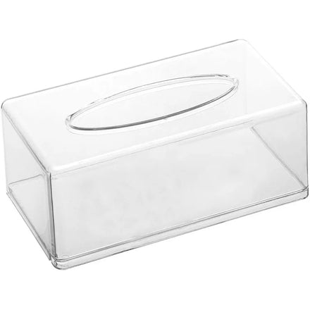 Tissue Box Acrylic Material Beautiful Appearance Private Customization clear Fashion Tissue Box Cover Watertight Tissue Box