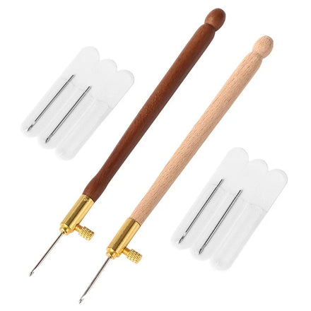 Garment accessories tailoring material French Metal Handle Embroidery Beading Needle Tools Sequin Beads Needle Set Crochet