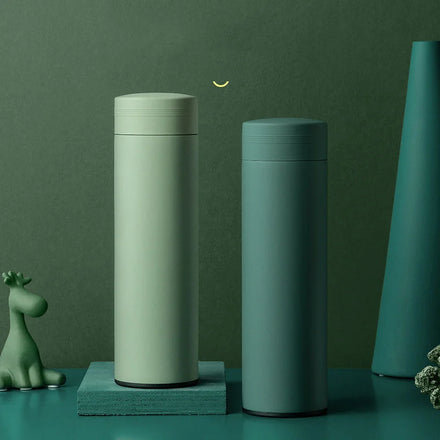 2024 New Promotional 500ml 304 Stainless Steel Vacuum Flask Hot-selling Rubber Paint Thermos Water Bottle