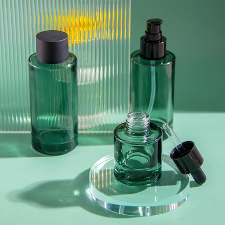 Luxury Glass Dropper for Cosmetic Essential Oil Bottle Glass Jars for Cosmetics