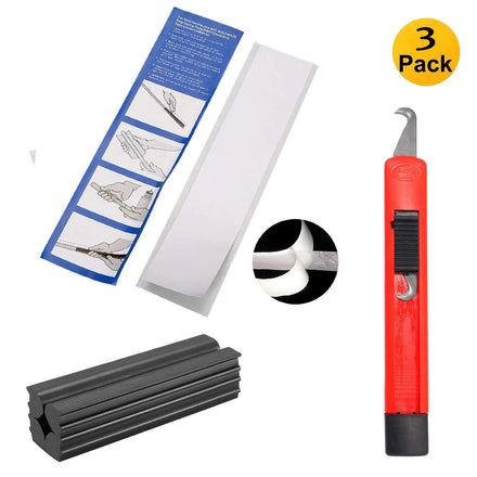 Wholesale 3-in-1 Golf Club Grip Replacement Tool Set Hook Blade Double-Sided Adhesive Fixer for Easy Grip Removal Replacement