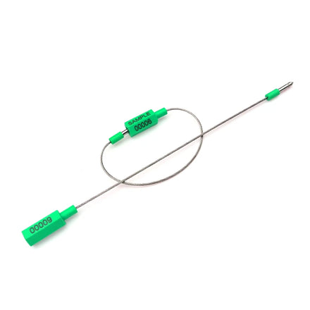 Fixed Length Hexagonal Container Wire Cable Seal Laser Print Identification and Cable Length Customize Supported
