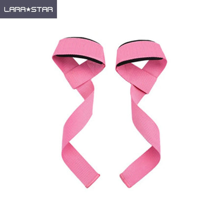 WS6022 Custom Logo Lifting Wrist Straps Gym Training Weightlifting Equipment with Custom Logo