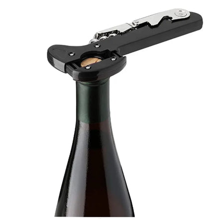 Custom Laguiole Burgundy Keychain Wine Opener Corkscrew Eco-Friendly A3 Coated ABS Handle Tinfoil Scaler Satin Finish Custom