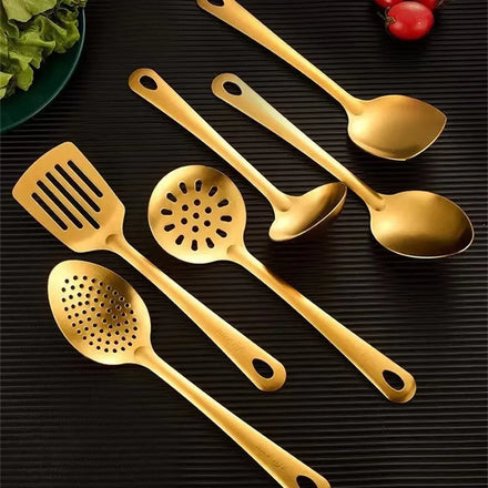 Eco-friendly Stainless Steel Kitchen Utensils 7 Piece Cooking Tools Set Utensils Utensilios De Cocina Kitchen Accessories Tools