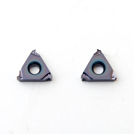 Fengyi 16NR2.00ISO-M Pressed Tungsten Carbide Lathe Tool Insert TIN/TIAIN Coated Threading Turning Medium High Speed OEM 10pcs