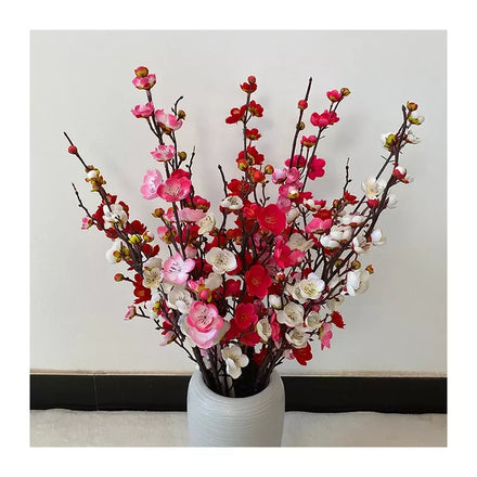 Single branch of Chimonanthus praecox decoration mariage artificial flowers decorative
