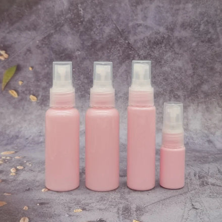 10ml 1oz 30ml 50ml Small Mist Spray Bottles Mini Travel Size Free Plsctic Clear Bottles for Perfume Facial Toner Use
