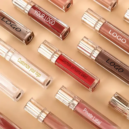 Wholesale Brank Label Liquid Lipstick Assemble Various Lipgloss Tubes Packaging Box Cruelty Free Matte Liquid Lip Gloss
