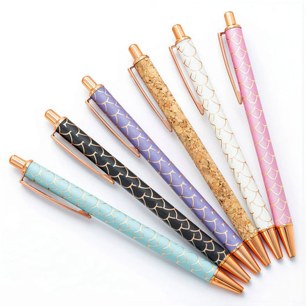 Elegant Luxury Crystal Ballpoint Pen with Sequin Design Novel Business Metal Promotional Gift for School or Office Use