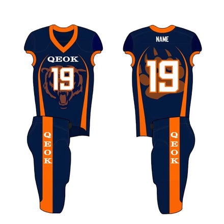 Sublimated American Football Jersey Models