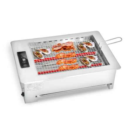 Tabletop Infrared Electric Grill Compact Indoor BBQ Grill for Home or Commercial Use Korean Charcoal Grill Style