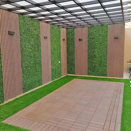 Long-lasting Wall Option Outdoor Cover Cladding Planks of WPC External Decorative Exterior Wall Panels WPC Facade Cladding