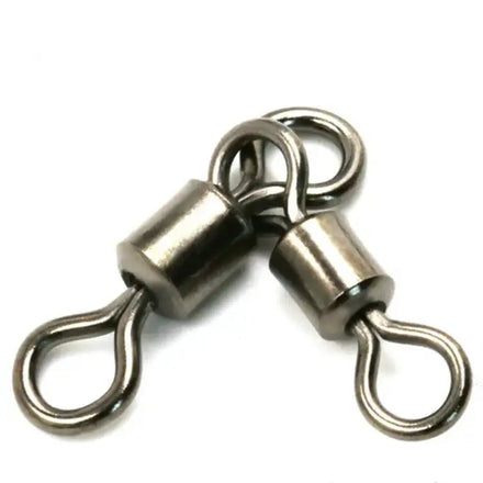 High Quality Wholesale Nickel Plated Brass Fishing Tackle Rolling Triangle Joint Swivel with 4KG-100kg Test MOQ 10000pcs