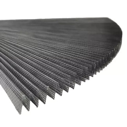 Modern Style Polyester+Fiberglass Plisse Mosquito Net Pleated Mesh Soundproof Waterproof Invisible Washable Window Screen Door