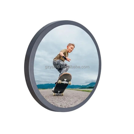 23.6-Inch Circular LCD Monitor for Digital Signage and Displays for Self-Service Business Elevators with Touch Screen Display